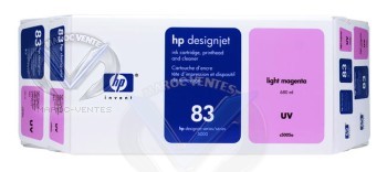 HP C5005A - UV Magenta Clair (n° 83 C5005A