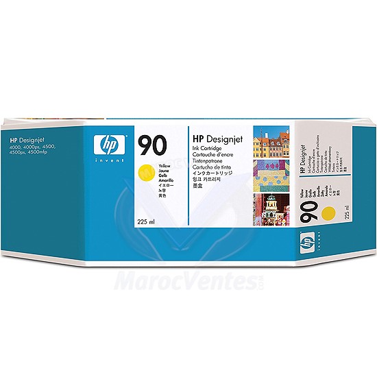 HP C5064A - Jaune 225ml n° 90 C5064A