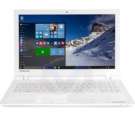 TOSHIBA C55 15.6 i3-4005U 4GB 500GB WHITE Freedos C55-C-137
