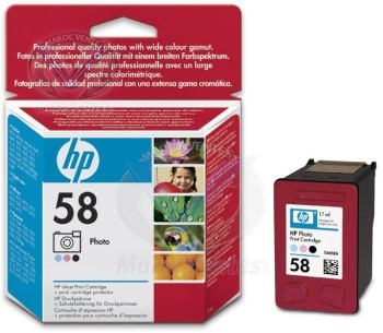 HP 58 photo inkjet print cartridge (17 ml) C6658AE