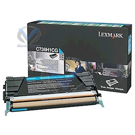 C736, X736, X738 -Cart ReturnProgramme Cyan hte capa (10k )-C736, X736, X738 -Cart ReturnProgramme Cyan hte capa (10k )