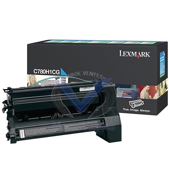 TONER CYAN LRP STANDARD LEXMARK C780DN 6000P-TONER CYAN LRP STANDARD LEXMARK C780DN 6000P