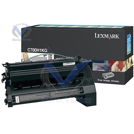 TONER NOIR LRP STANDARD LEXMARK C780DN 6000P-TONER NOIR LRP STANDARD LEXMARK C780DN 6000P