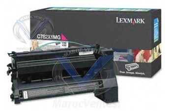 Cartouche de toner Noir LRP, LD pr Lxmk C782n & X782e 15000P