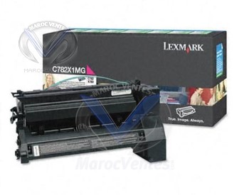 Cartouche de toner Magenta LRP LD pr Lxmk C782n et X782e