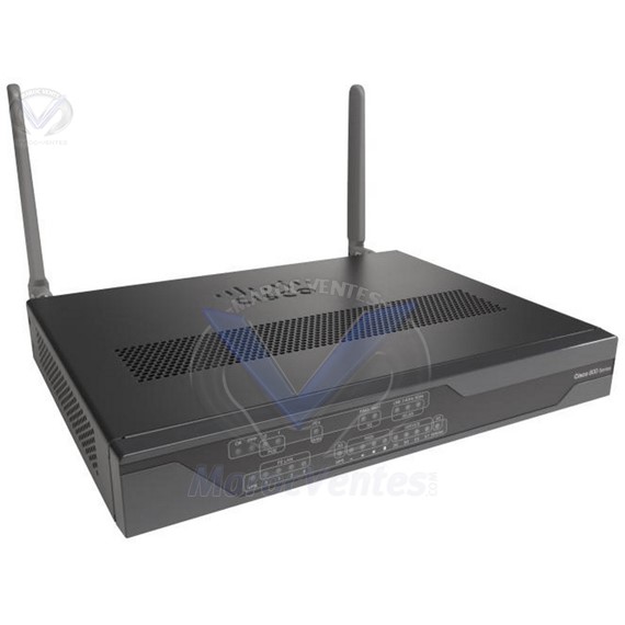 Routeur 4 ports 881 Fast Ethernet Secure with Embedded 3.5G MC8795V - modem cellulaire C881G-U-K9