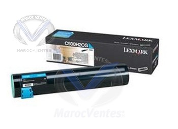 Cartouche de toner Cyan HC prLexmark C935, 24000 pages Std