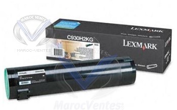 Cartouche de toner Noire HC pr Lexmark C935, 38000 pages Std