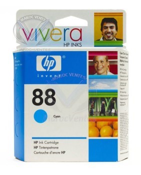 HP 88 Cyan Ink Cartridge (10 ml) C9386AE