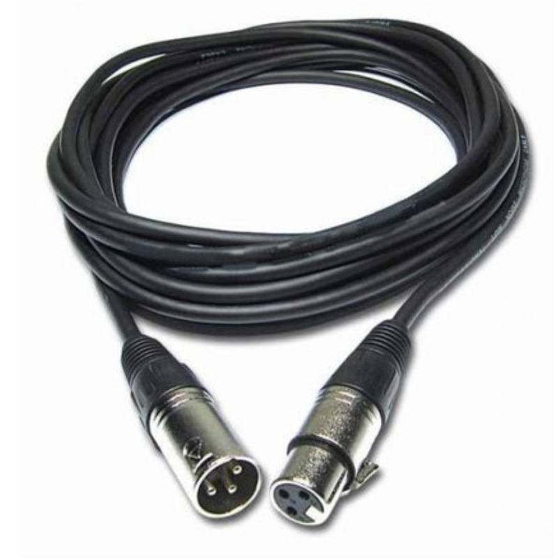 CABLE AUDIO XLR  20M MALE FEMELLE DT-XL-06