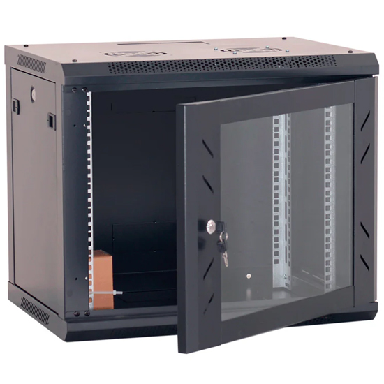 COFFRET FINEN 19'' 12U 600*450mm avec étagère WS-6412