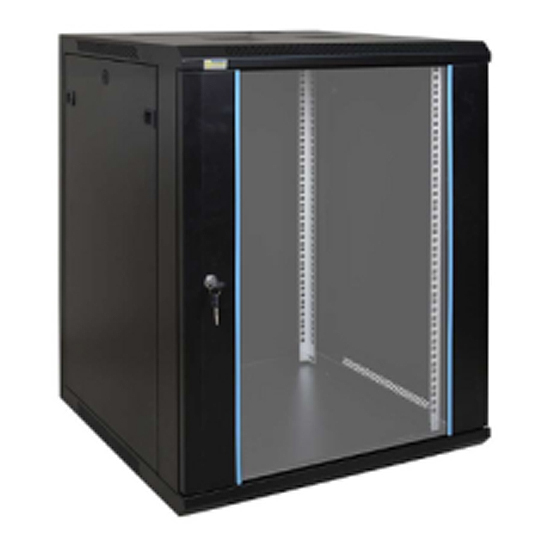 COFFRET FINEN 19'' 15U 600*450mm avec étagère WS-6415