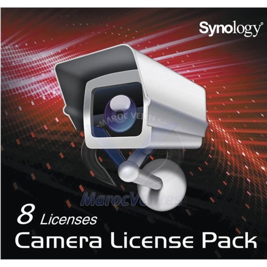 8 Licences pour Caméra CAM LIC PACK X 8