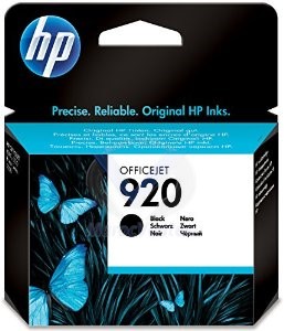 HP 920 Black Officejet Ink Cartridge CD971AE