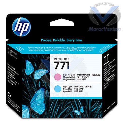 HP 771 Light Magenta/Light Cyan Designjet Printhead-HP 771 Light Magenta/Light Cyan Designjet Printhead