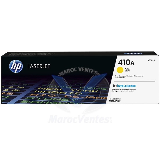 410A Yellow Original LaserJet Toner Cartridge CF412A
