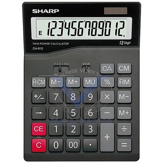 CALCULATRICE SHARP CH 412