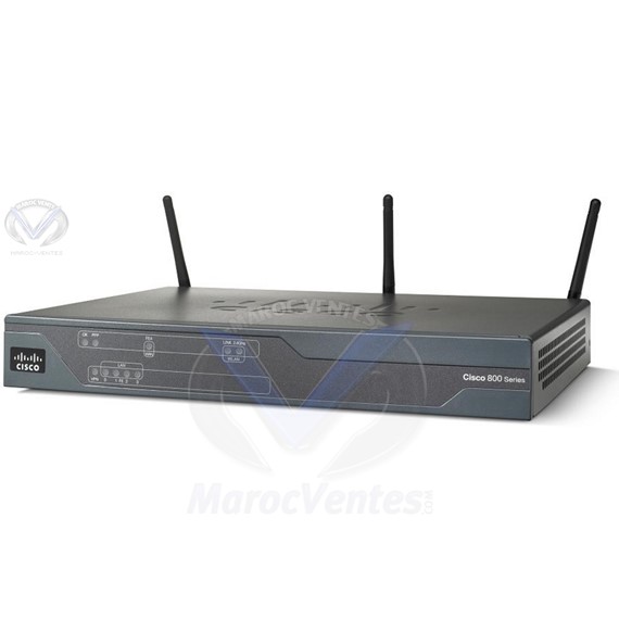 Routeur sans fil 861W Integrated Services - Commutateur 4 ports 