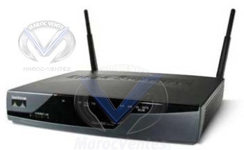Routeur sans fil avec commutateur 4 ports CISCO871W-G-E-K9