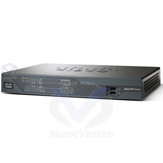 Routeur 887 ADSL2/2+ Annex A - DSL/RNIS CISCO887-K9
