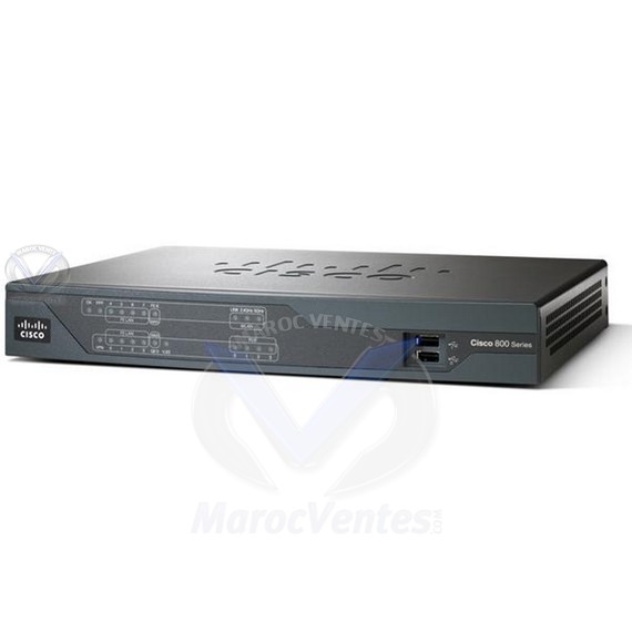 Routeur 887 ADSL2/2+ Annex A With 3G - DSL/Modem Cellulaire CISCO887G-K9