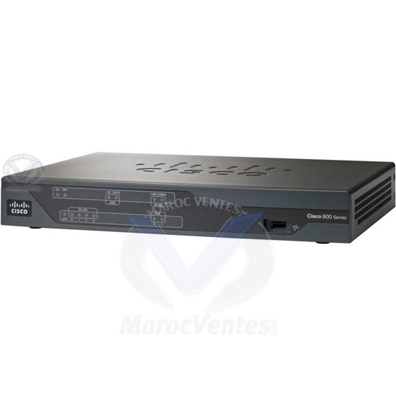 Routeur 887V Integrated Services avec DSL/RNIS CISCO887V-SEC-K9