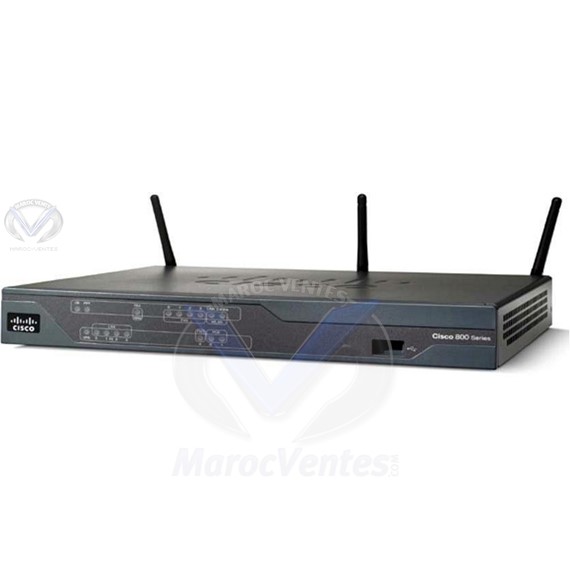 Routeur Sans Fil 887V VDSL2 - DSL/RNIS - 802.11b/G/N CISCO887VW-GNE-K9