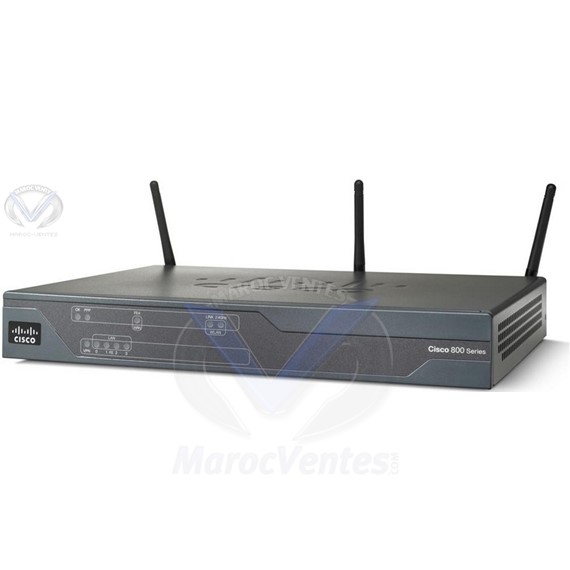 Routeur 888 G, SHDSL sans fil avec sauvegarde RNIS et 3G CISCO888GW-GN-A-K9