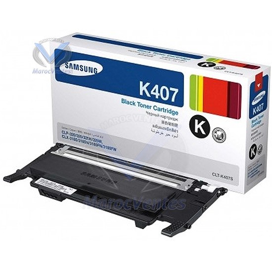 Toner Samsung Noir pour CLP 325-Toner Samsung Noir pour CLP 325