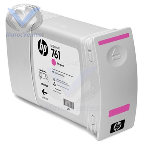 HP 761 400ml Magenta Ink Cartridge-HP 761 400ml Magenta Ink Cartridge