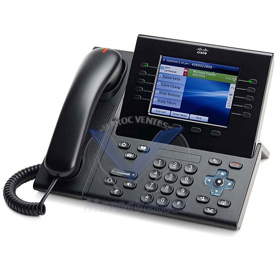 CISCO UC phone 8961, Charcoal, Standard handset CP-8961-C-K9