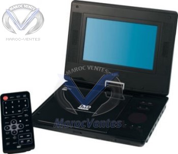 Lecteur DVD portable avec DVB-T et écran 7" rotatif à 180° CTV 4952 LCD/DVD/ DVB-T