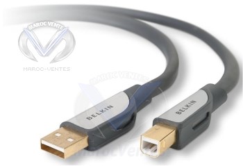Cable USB 2.0 , A/BMale Male Série premium