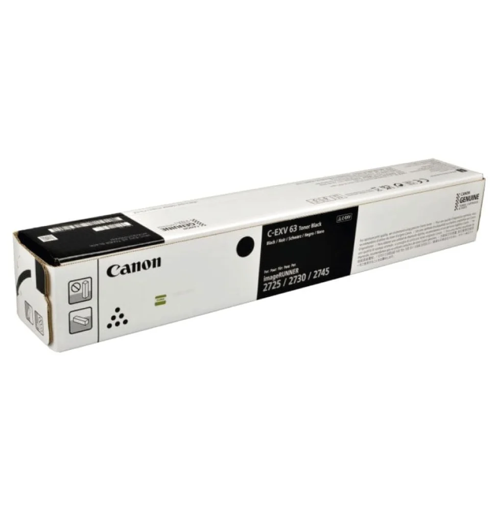 CANON C-EXV 63 Toner Black (Yield: 30,000 pages) 5142C002AA
