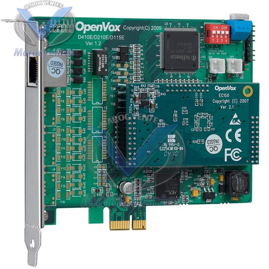 Carte 1 Port T1/E1/J1 PRI PCI-E (nouvelle version) D115