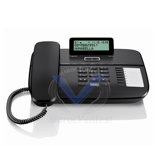 Téléphone Professionnel avec Ecran et Prise Casque DA710
