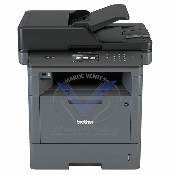 Imprimante Multifonction laser monochrome 3-en-1 Recto-verso (USB 2.0/Ethernet) DCP-L5500DN