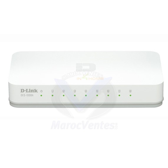 Switch Bureau 8 Ports 10/100Base T Non Manageable DES-1008C/E