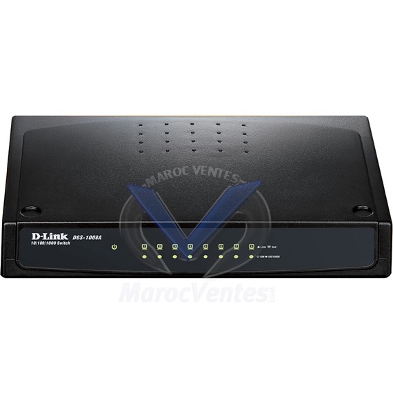Switch Gigabit 8 ports 10/100/1000 Mbps DGS-1008A/E