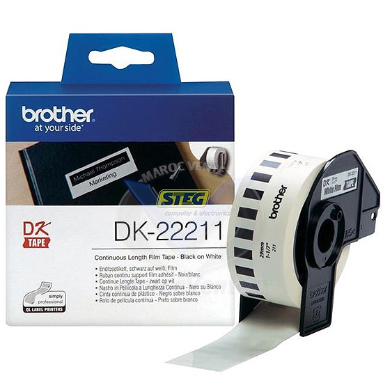 Brother Rouleau d'étiquettes DK-22211 A un Prix Imbattable