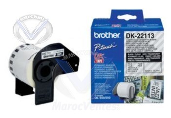Brother Ruban Noir/Blanc largeur 29 mm