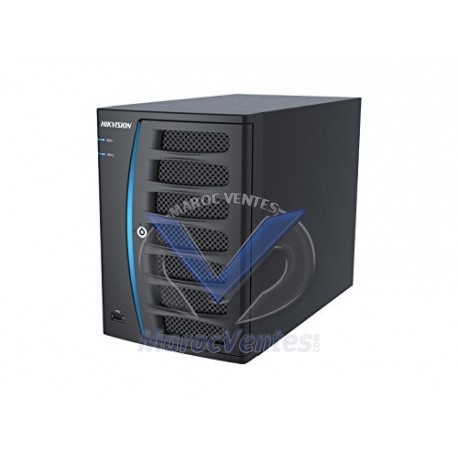NVR Enrégistreur IP 4 To 5 Megapixels SATA 1920 × 1080P PoE 10/100 Mbps DS-7604NI-VP