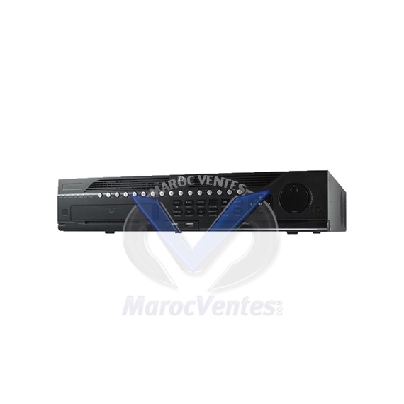 NVR à 32 canaux avec 8 interfaces SATA HDMI VGA enreg 12MP DS-9632NI-I8