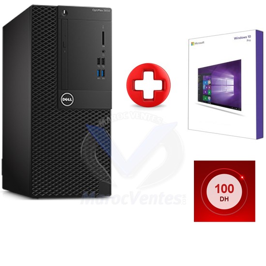 OptiPlex 3050 Mini Tower i5-7500 4GB 500GB+W DS3533
