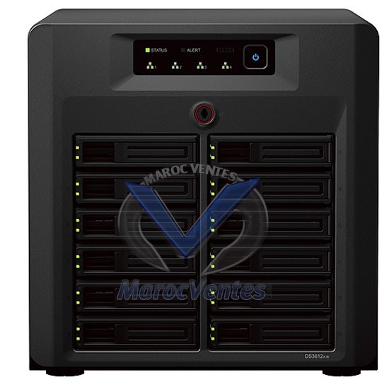 DiskStation Barebone Serveur NAS 12 Baies Hautes Performances Extensible DS3612xs