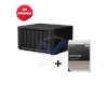 Promo SYNOLOGY DiskStation DS1621plus 36M + 2 Disques dur Synology 4TB SATA 3,5'' DS5585