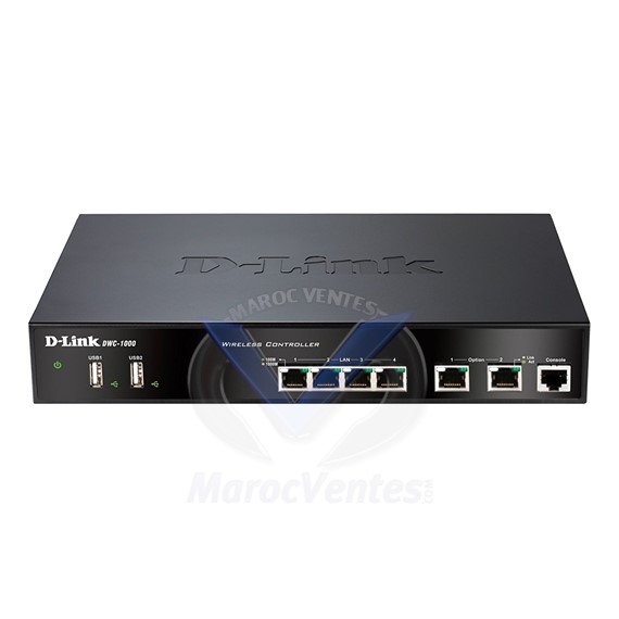 Controleur Wi-Fi avec 2 Giga WAN 4 Giga LAN 1 USB port 12AP à 66 Point d