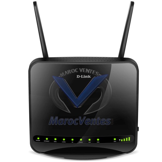 Routeur LTE 4G/HPSA Wi-Fi AC1200 4x LAN 1x WAN DWR-953