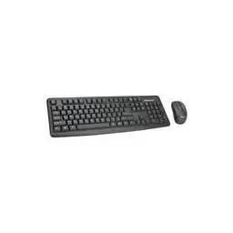 DELL WIRELESS KEYBOARD AND MOUSE-KM636 - FRENCH (AZERTY) - WHITE-KM636 - 850441-KM636
