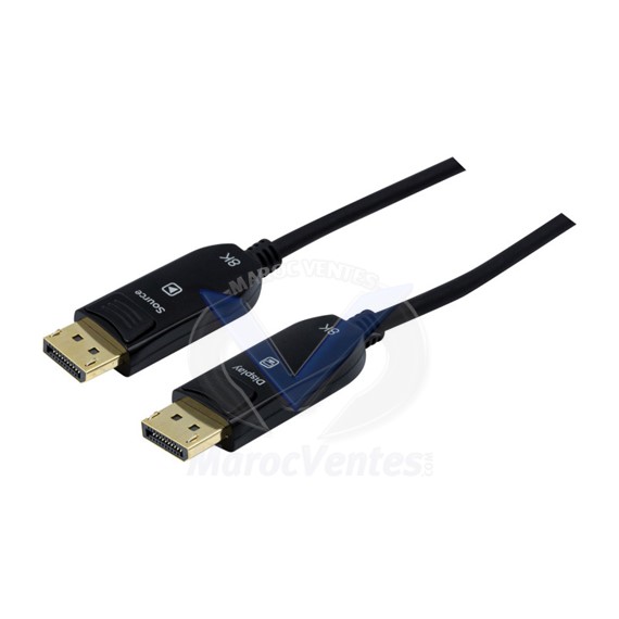 Cordon DisplayPort 1.4 8K hybride - 15 m 642770